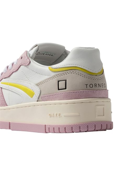 TORNEO PURE COLORED WHITE-PINK D.A.T.E. | shoes | W421 TP COWP